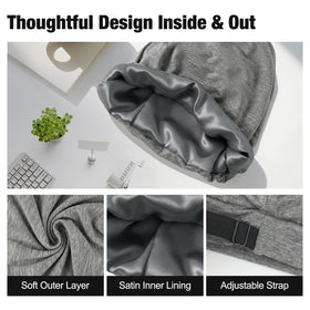 Srevela two-pack flat lay showing black and charcoal gray options for rotation