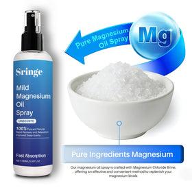 sringe texture mist on skin demonstrating fast absorption and nonsticky finish