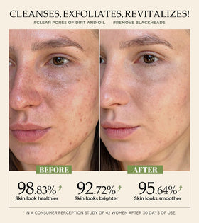 Srripo texture close-up revealing fine walnut shell exfoliant for smoothness