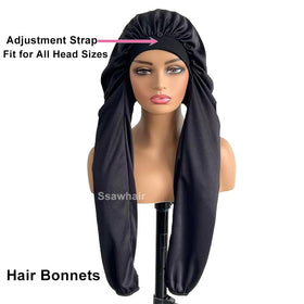 Ssawhair interior view highlighting roomy cap for long braids