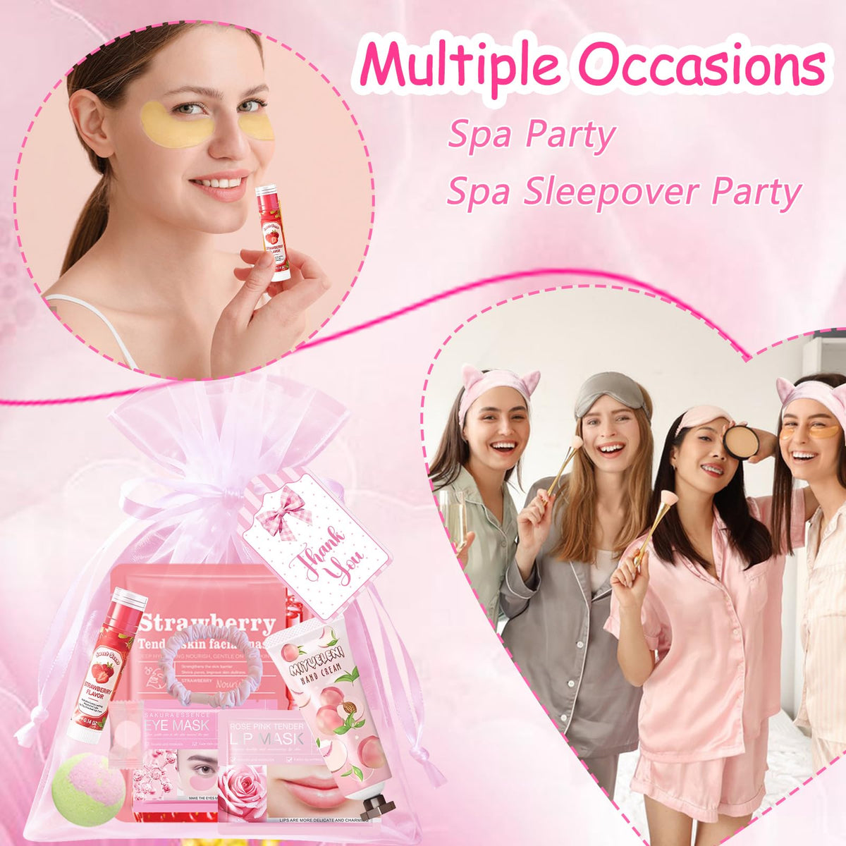 SSGP lip masks and lip balm grouped to show smooth, moisturized lips benefit