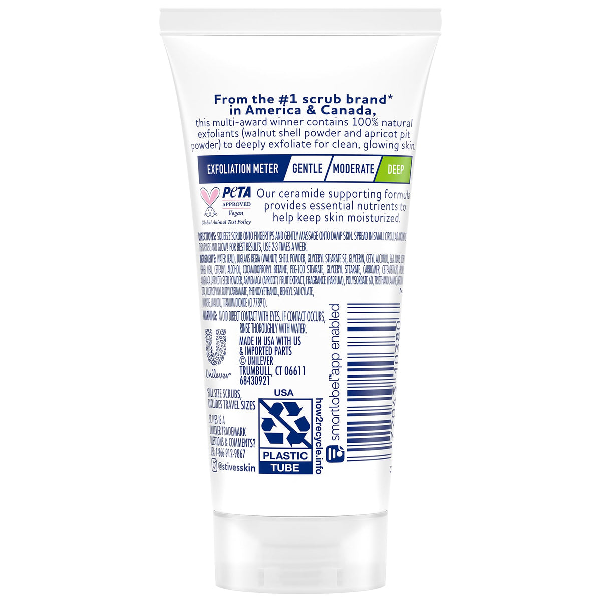 St. Ives six 1 oz travel tubes grouped for convenient travel storage