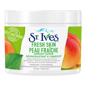 st. ives front pack 300ml showing clear label and travel-friendly size benefits