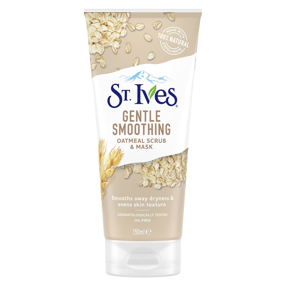 St. Ives front packaging showing gentle moisturizing scrub & mask for everyday hydration