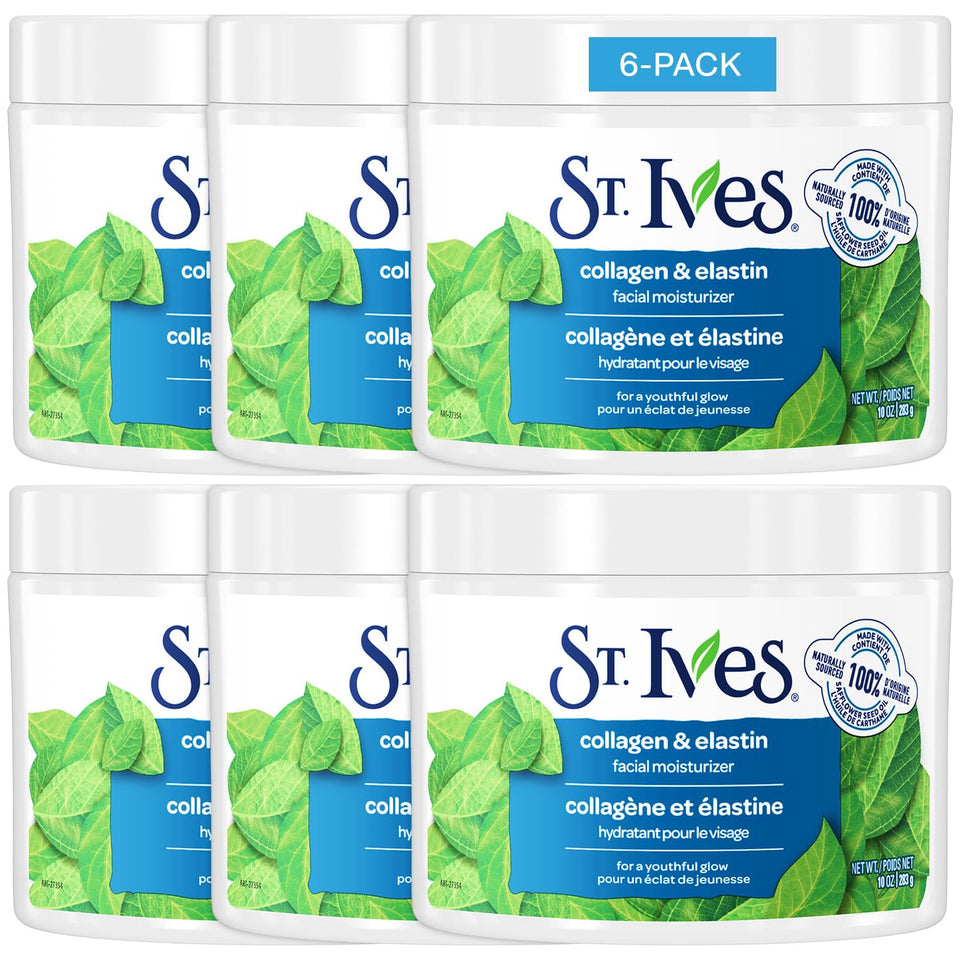 St. Ives front packaging showing jar and label for clear product identification and trust