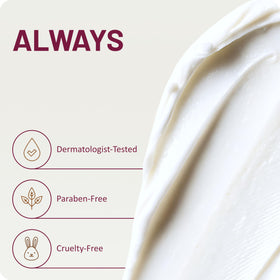 St. Ives lotion being massaged into skin to show quick absorption benefit