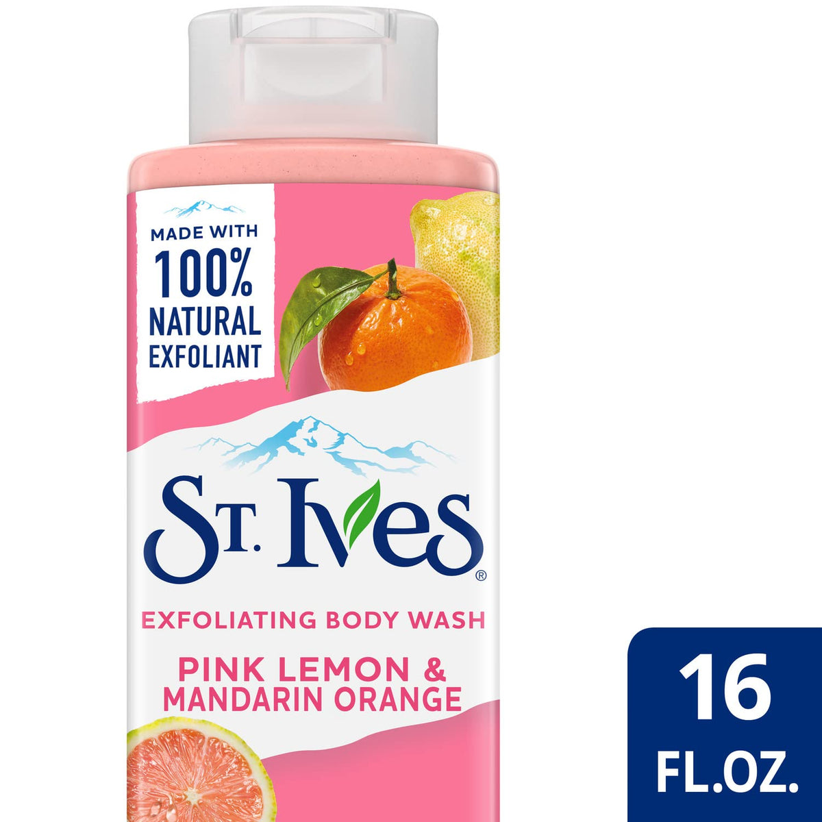 St. Ives creamy lather on hand demonstrating gentle exfoliation and smooth spread