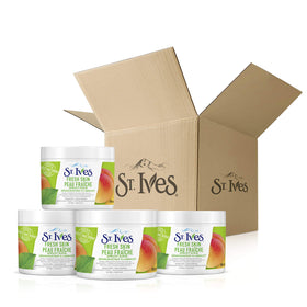 st. ives size comparison 300ml next to everyday items showing lasting supply
