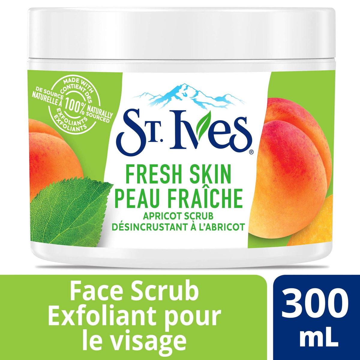 st. ives texture closeup revealing natural exfoliant particles for smoother skin