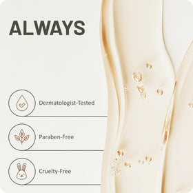 St. Ives applying wash to elbow area to exfoliate rough skin effectively