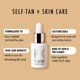 ST. MORIZ dropper close-up dispensing precise drops for controlled tanning