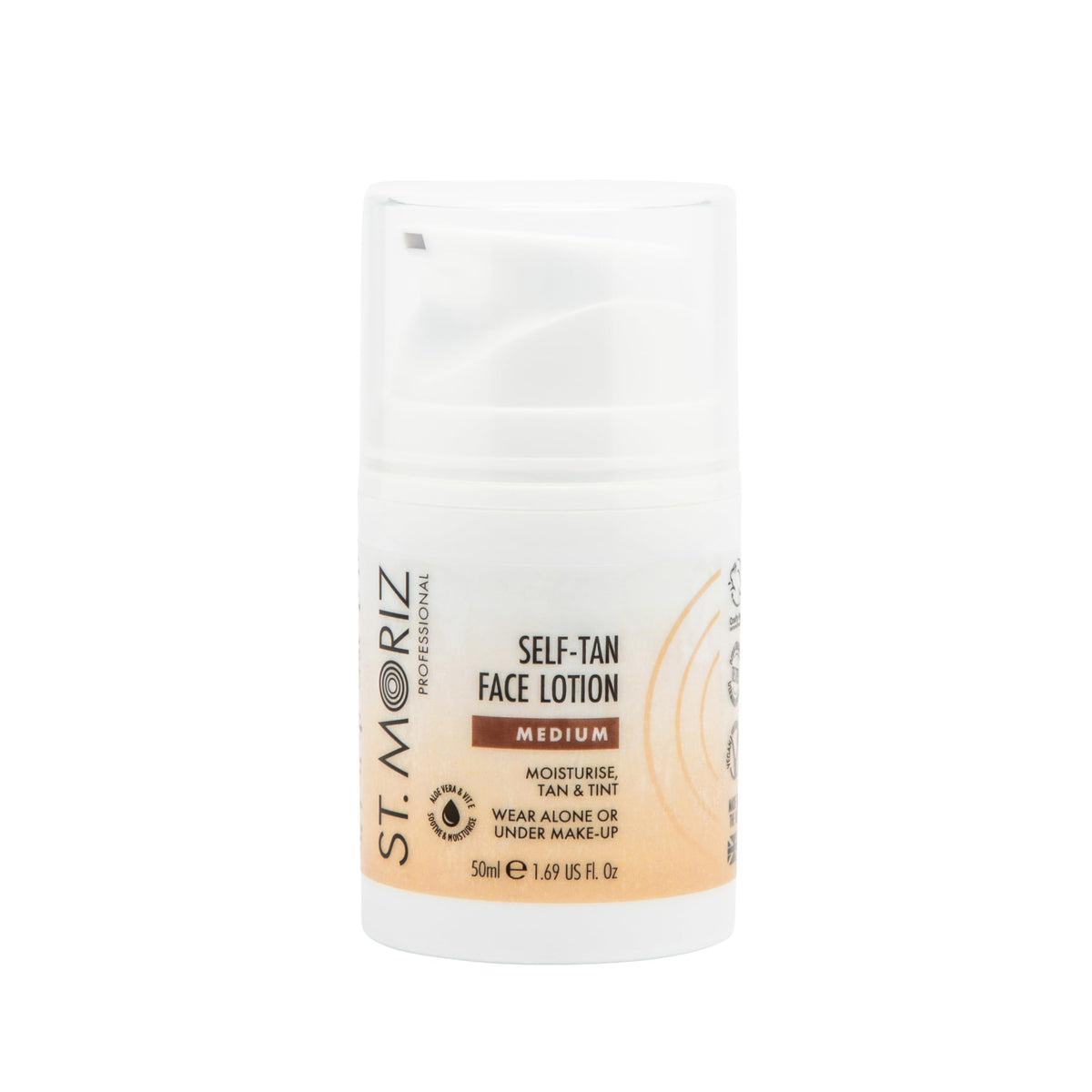 st moriz front packaging showing 50ml bottle and branding for easy identification