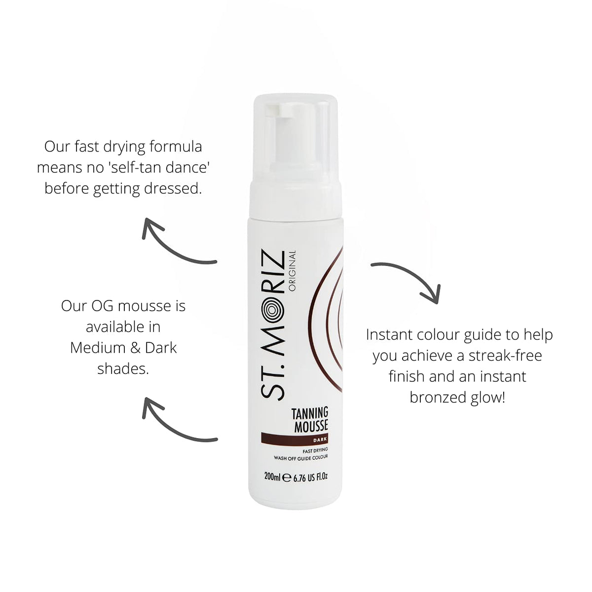 ST. MORIZ pump close-up demonstrating easy dispensing and controlled use