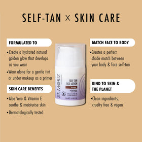 st. moriz close-up of lotion texture, demonstrates smooth blendability
