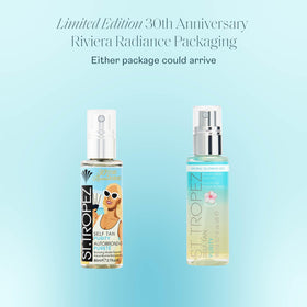 St.Tropez mist spraying to show ultra-fine application and quick drying benefit