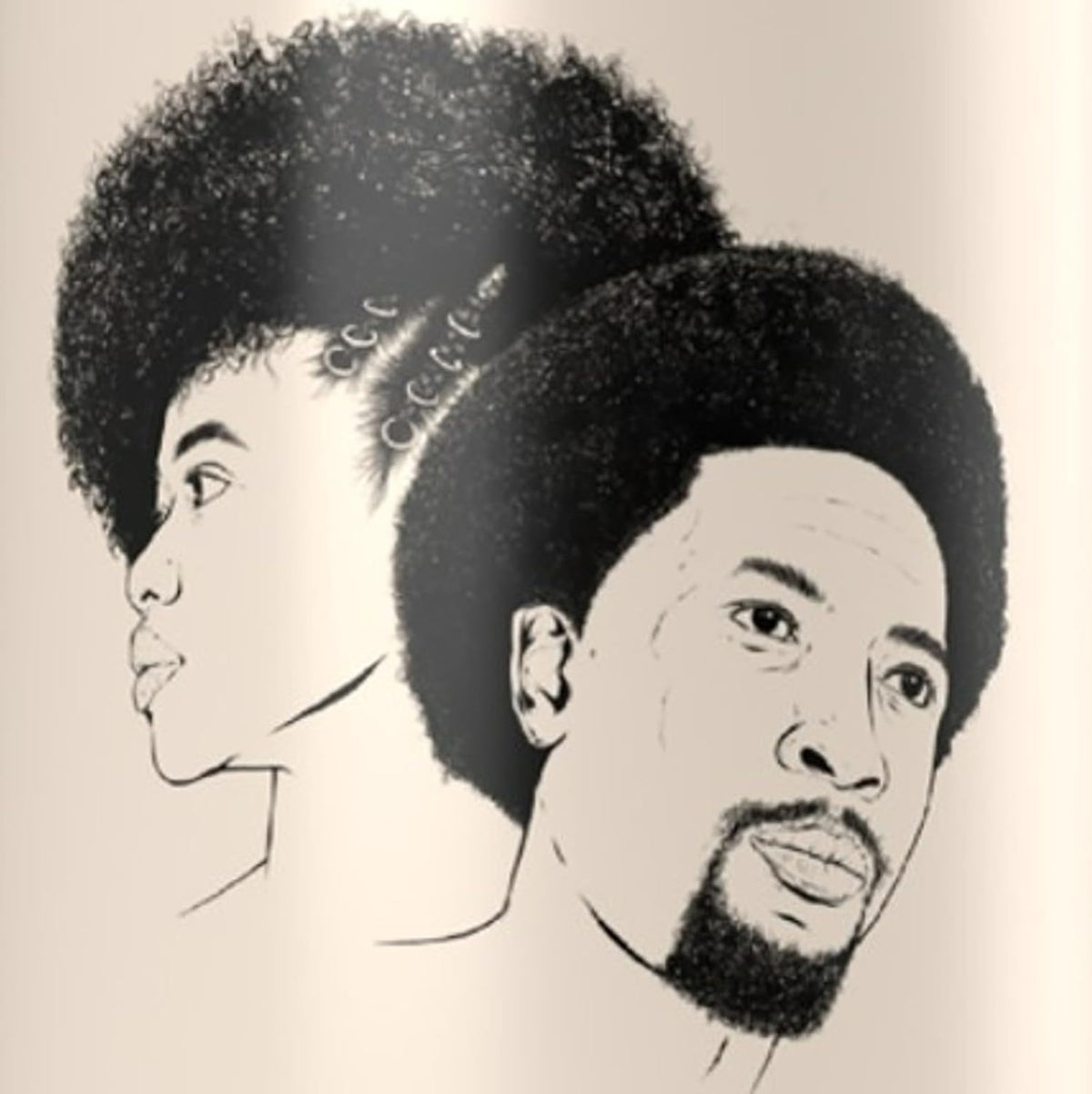 Sta-Sof-Fro on braids in salon setting showing easier maintenance