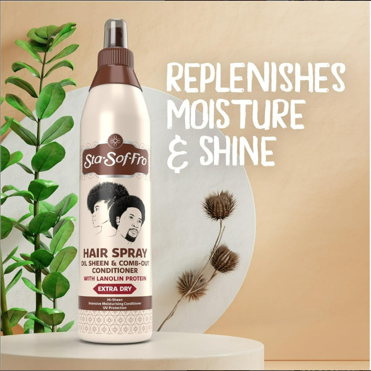 Sta-Sof-Fro texture detail with lanolin illustrating softening effect