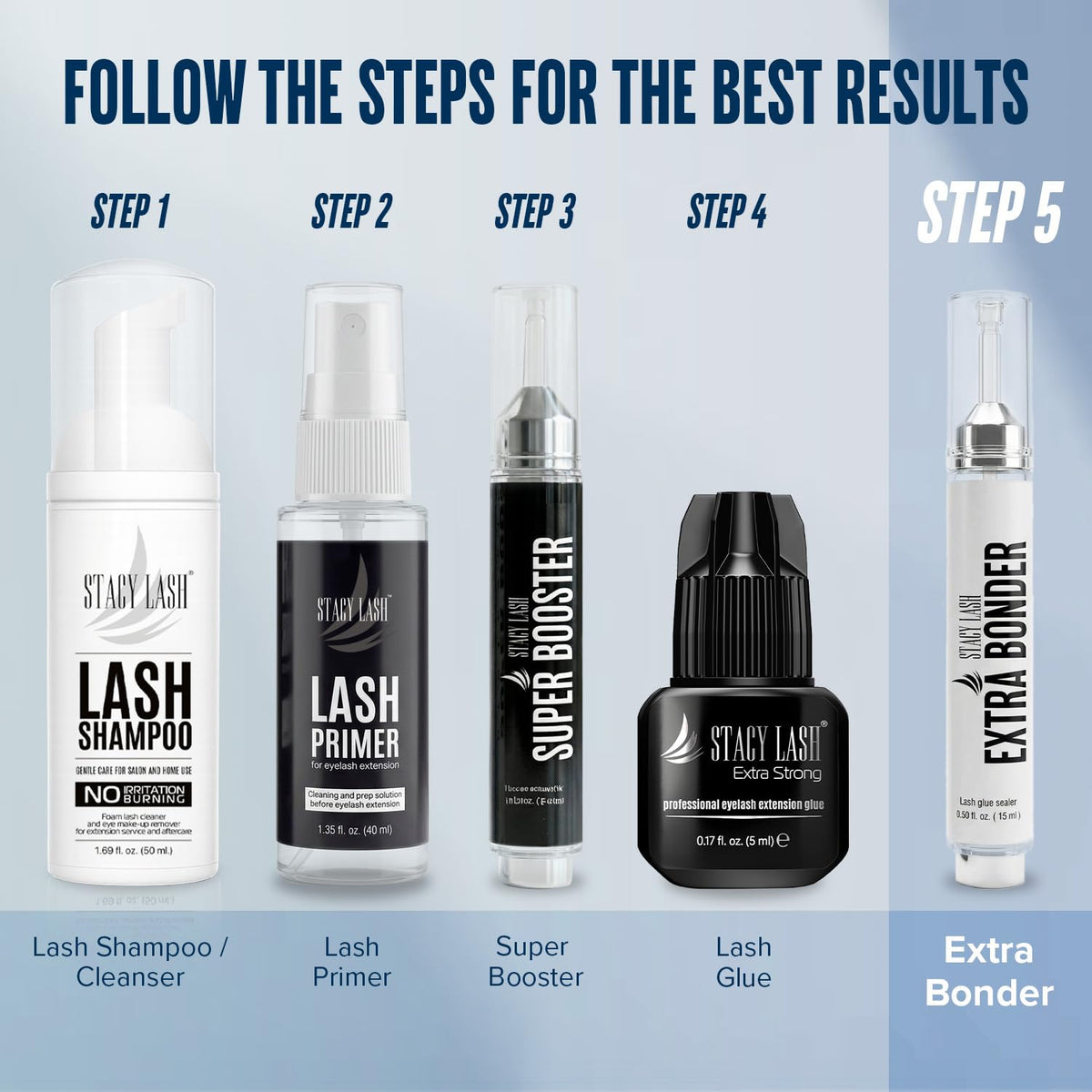 STACY LASH application with microbrush demonstrating controlled, clean application