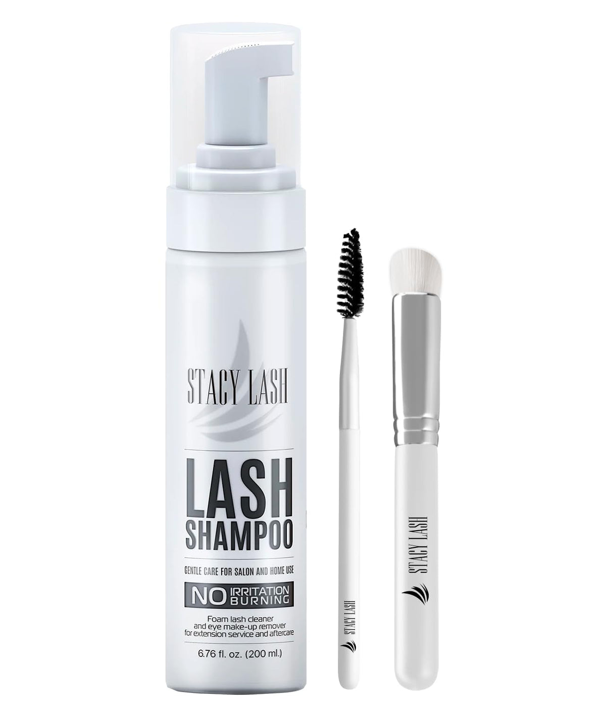 STACY LASH front bottle view showing product and branding for clear identification