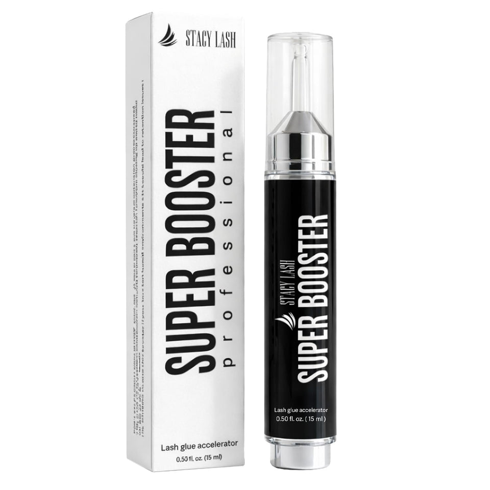 STACY LASH front packaging showing 15ml booster and clear professional benefit
