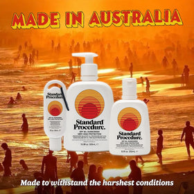Standard Procedure on beach towel being used during active outdoor day