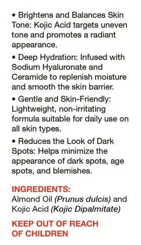 STAR CARE almond ingredient display emphasizing moisturizing almond oil benefit