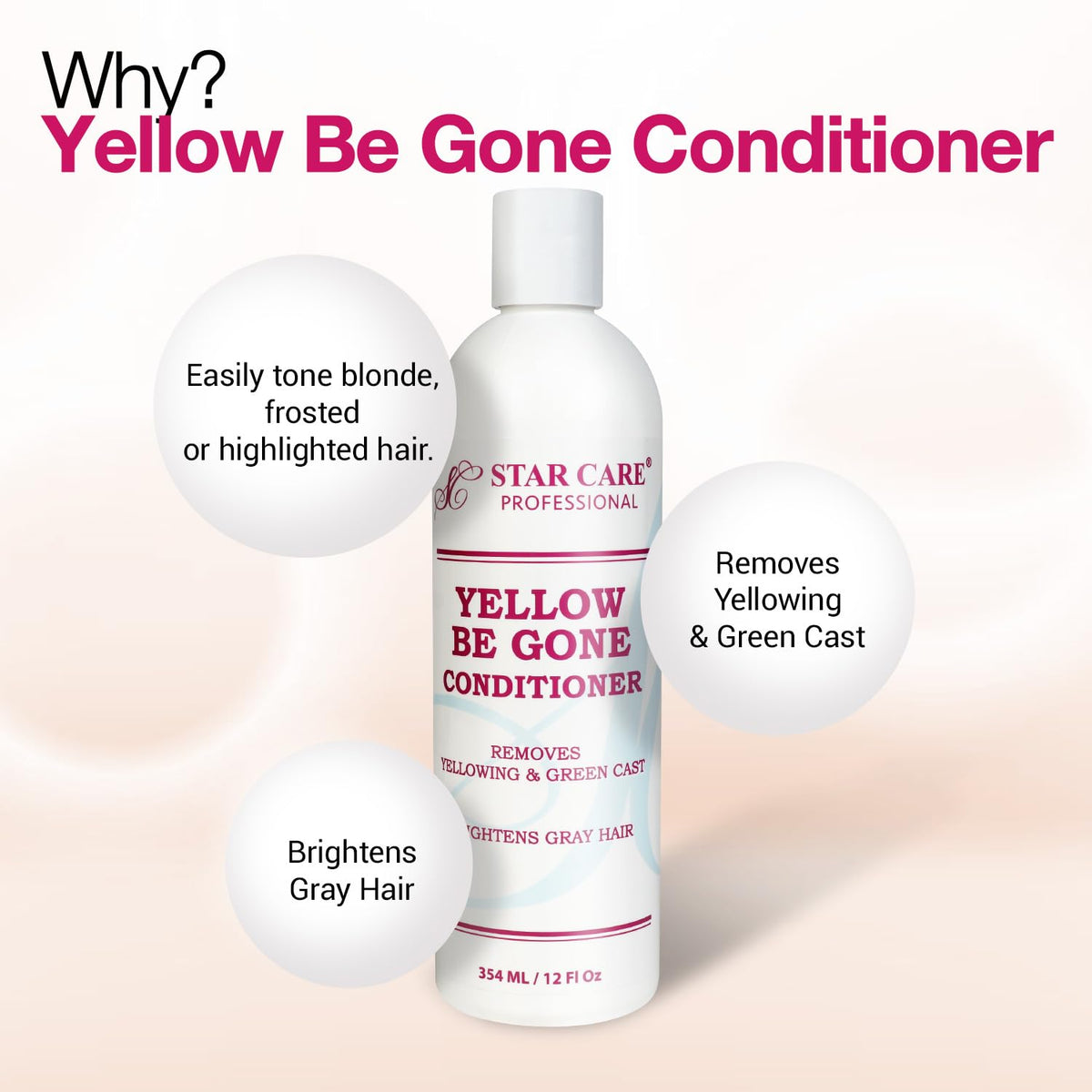 STAR CARE shampoo texture dispensed from pump showing clarifying lather