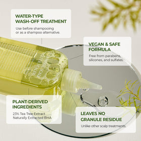 STEAMBASE application on scalp demonstrates targeted exfoliation benefit