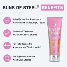 SteelFit cream texture close-up showing smooth non-greasy lotion that absorbs quickly