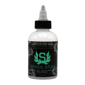 Stencil Stuff front packaging showing 4oz tube and product benefit