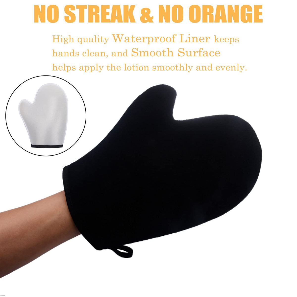 STEUGO back applicator being used solo to reach and tan the back