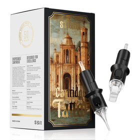 STIGMA front packaging showing the sealed 50-piece EN05X kit and convenience