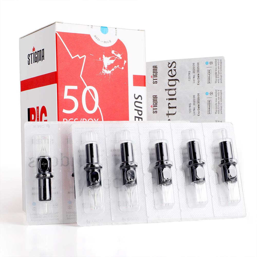 STIGMA front packaging showing 50-piece value pack and product branding for quick stock recognition