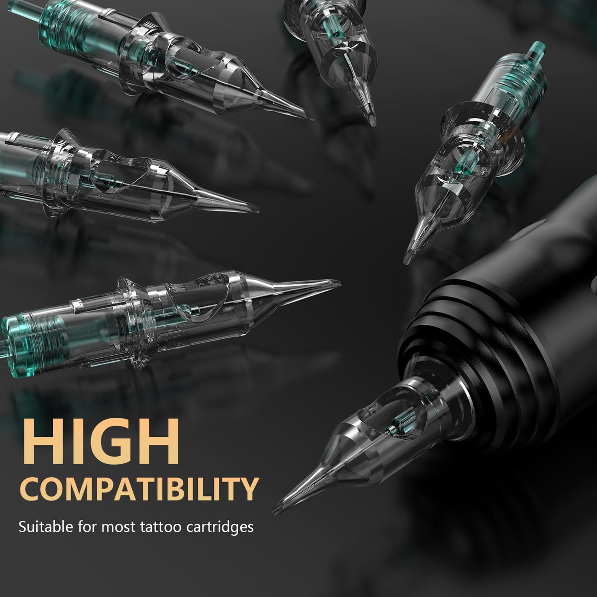 STIGMA pen in use on practice skin demonstrating precise lining benefit