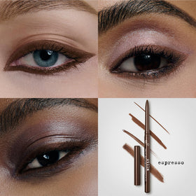 stila application demonstrating tightlining near lashes for natural depth