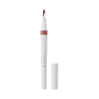 stila Calligraphy Lip Stain front view showing sleek tube and color option for easy identification