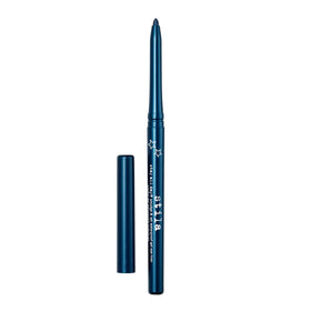stila front packaging showing sleek retractable gel pencil and cap, clear branding benefit