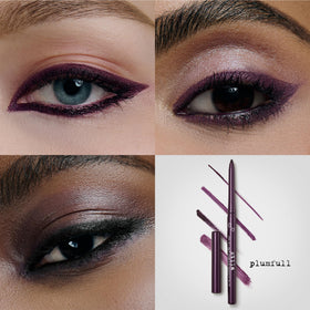 stila gel liner applied to waterline demonstrating smudge-proof definition and wear