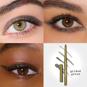stila gel pencil waterline application illustrating safe, long-lasting definition