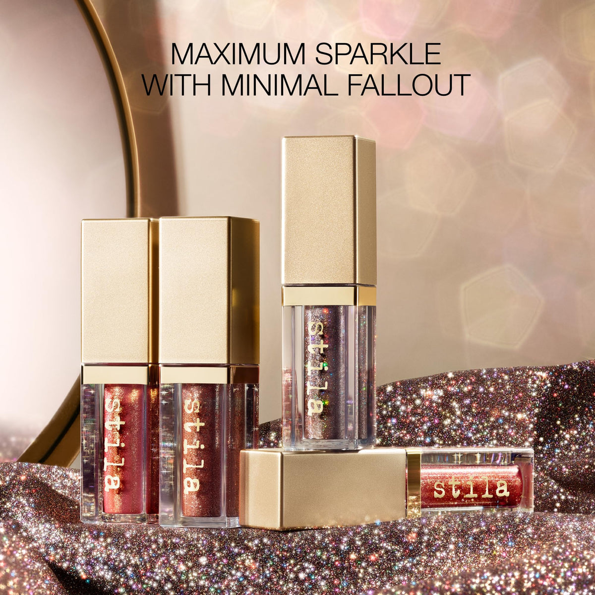 stila lifestyle model wearing product for long-lasting, camera-ready look