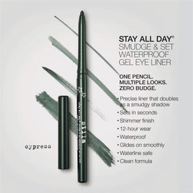 stila liner tip close-up showing creamy gel texture for smooth application