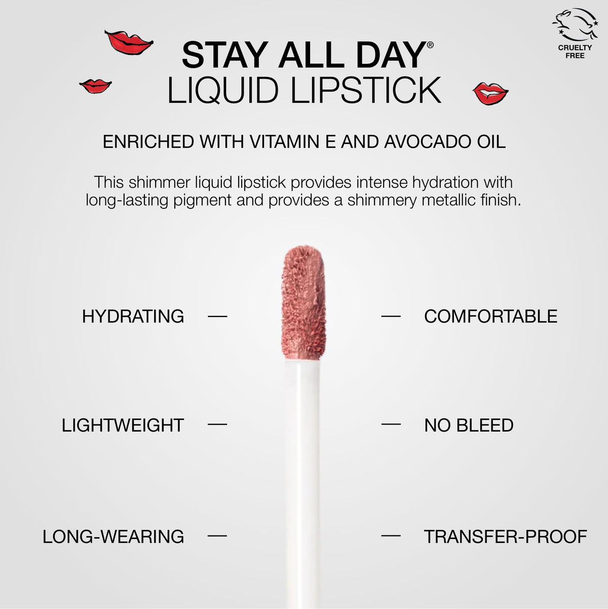 stila lipstick worn by model in lifestyle scene demonstrating durable finish