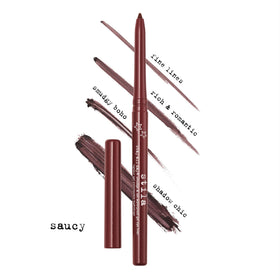 stila pencil applying along lashline for crisp definition benefit
