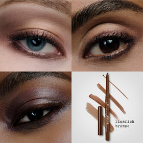 stila smudged smoky eye demonstrating blendable payoff