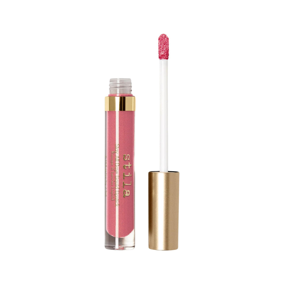 stila front packaging showing shade and shimmer with long-wear benefit