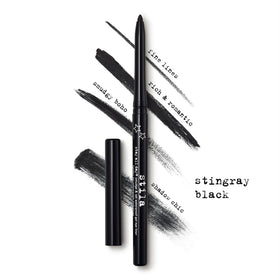stila swatch on arm showcasing intense one-swipe payoff and shade range