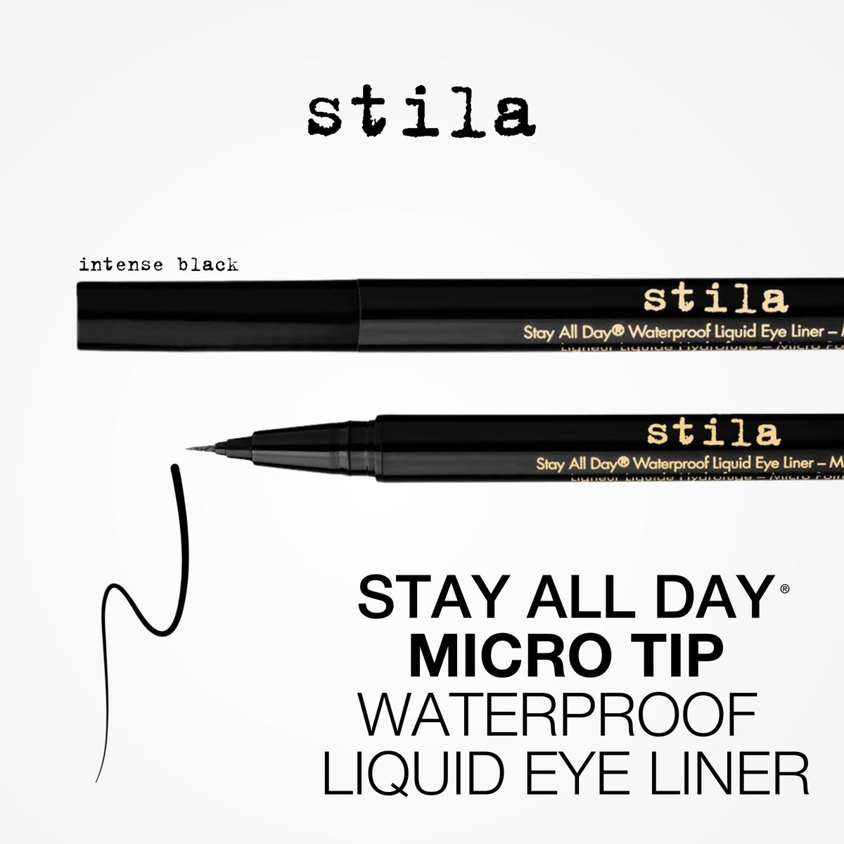 stila close-up of ultra-fine tip demonstrating accuracy and control