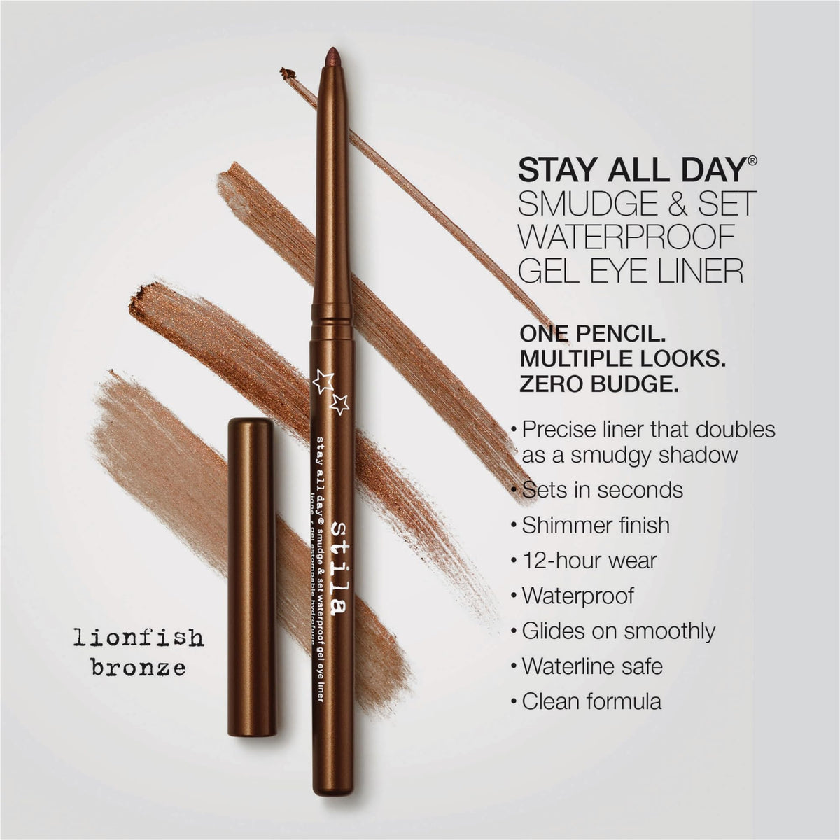 stila close-up of tip texture for smooth glide benefit