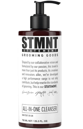 STMNT front packaging showing bottle and branding for easy recognition and shelf appeal