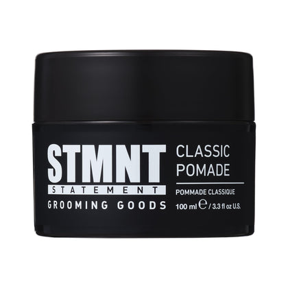 STMNT jar front label showing product name and size for clear identification